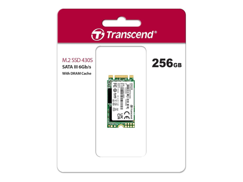 HD INT M2 256 GB SSD TRANSC SATAIII 430S
