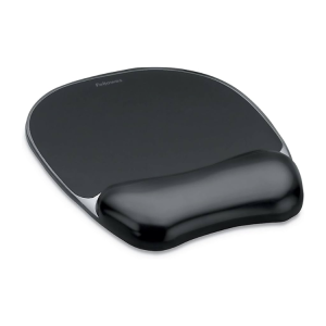 TAPETE P RATO FELLOWES C APOIO GEL BLK