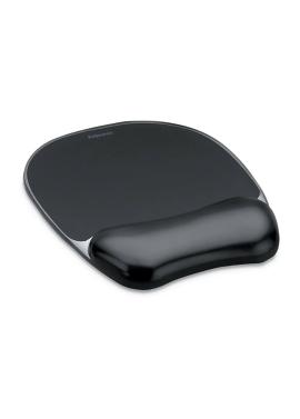 TAPETE P RATO FELLOWES C APOIO GEL BLK