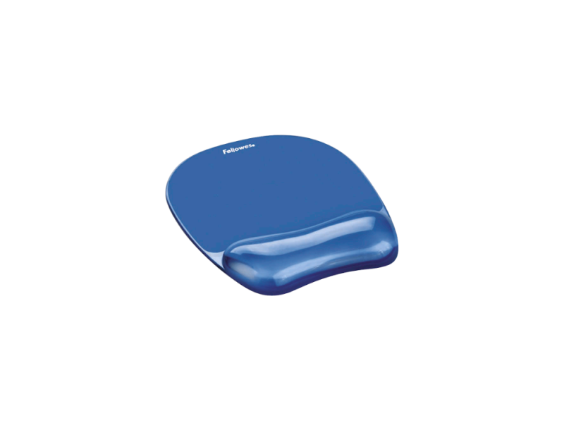TAPETE P MOUSE FELLOWES C APOIO GEL AZUL