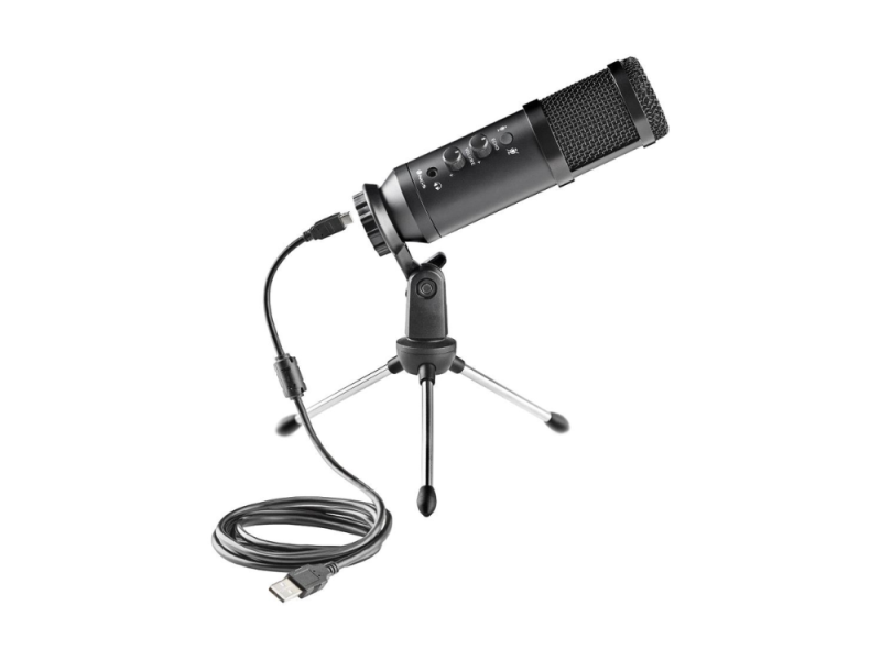MICROFONE NGS USB C TRIPÉ NOISE CANCELING GMICX110