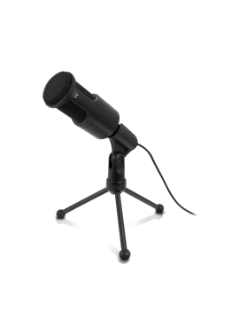 MICROFONE EWENT NC C SUPORTE 20M PRETO