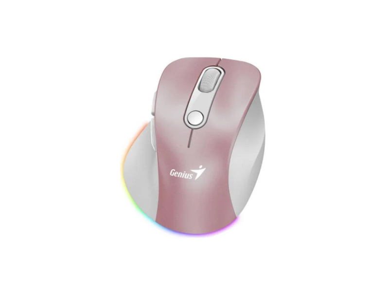 MOUSE GENIUS BT 50 SILENT ERGO 24GHZ 2400DPI ROSA