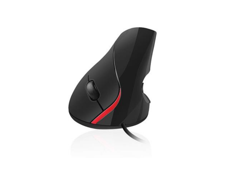 MOUSE EWENT ERGONÓMICO VERTICAL 1000 DPI PRETO