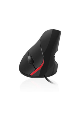 MOUSE EWENT ERGONÓMICO VERTICAL 1000 DPI PRETO