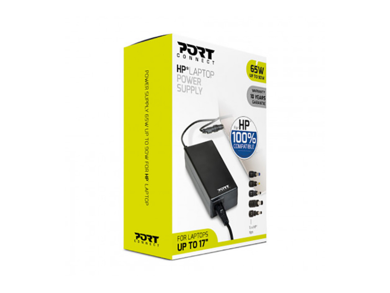 CARREGADOR UNIV PORT CONNECT 65W HP
