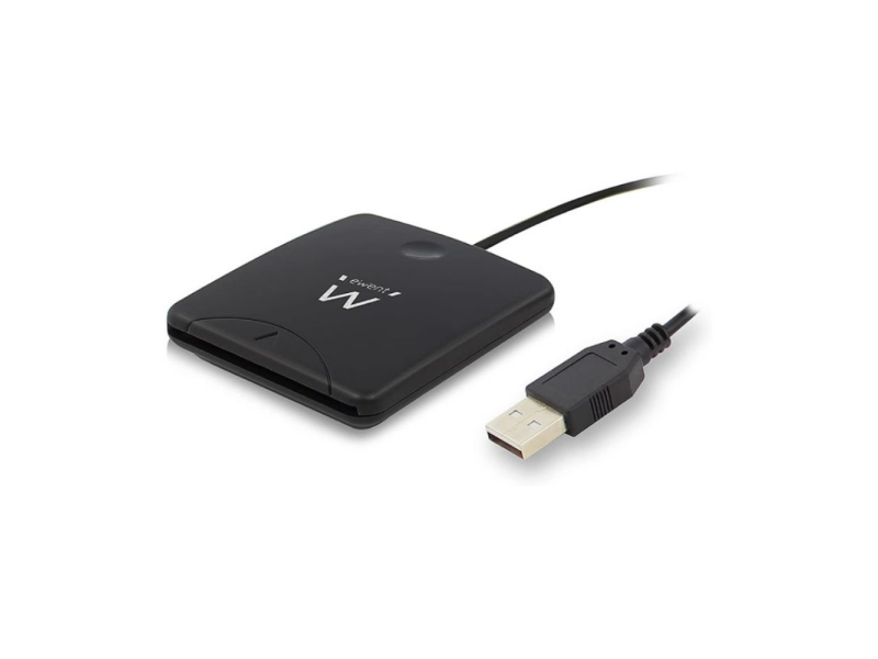 LEITOR CARTÃO CIDADÃO EWENT USB 20 PRETO