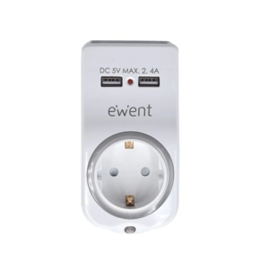 CARREGADOR EWENT 24A 4 EM 1 BRANCO SCABO