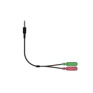 ADAPTADOR AUDIO GENIUS ACC100 2X35MM PARA 1X35MM