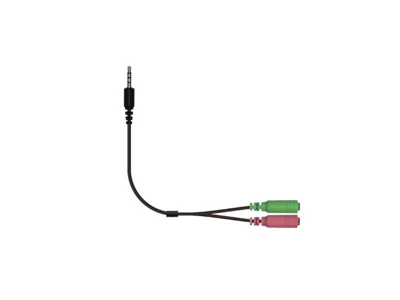 ADAPTADOR AUDIO GENIUS ACC100 2X35MM PARA 1X35MM