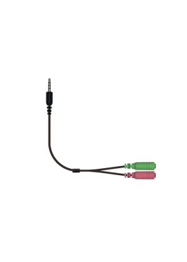ADAPTADOR AUDIO GENIUS ACC100 2X35MM PARA 1X35MM