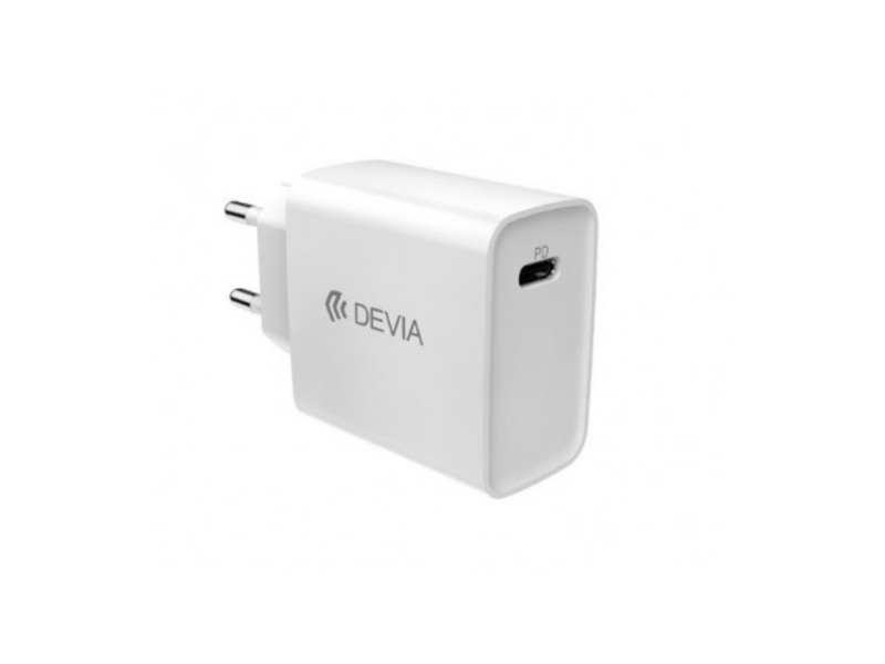ADAPTADOR DE CORRENTE USBC 20W  EARPHONES LIGHTNING DEVIA