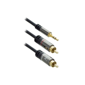 CABO AUDIO EWENT 35MM M TO 2X RCA 15M