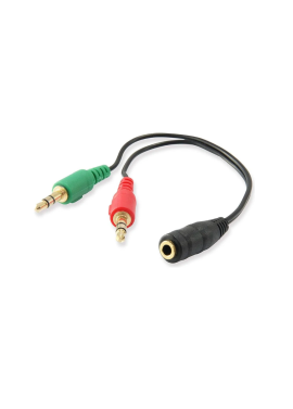 ADAP AUDIO EWENT 1X35MM M PARA 2X35MM F