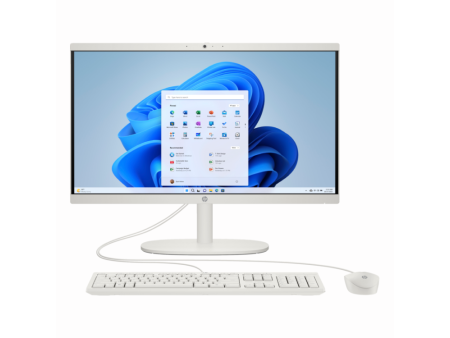 PC HP  AIO 238" FHD N100 8G 256 SSD W11H BRANCO
