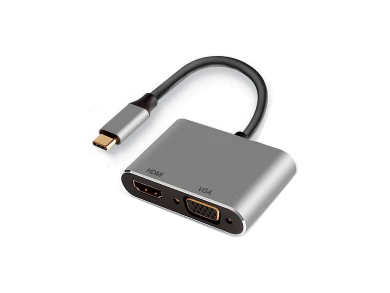 ADAPT EWENT USBC TO HDMI  VGA DUAL DISPLAY