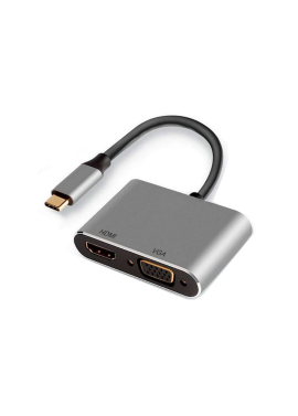 ADAPT EWENT USBC TO HDMI  VGA DUAL DISPLAY
