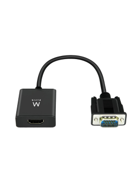 CONVERSOR EWENT VGA M PARA HDMI F 02M