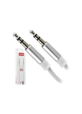 CABO LDNIO AUX AUDIO 35MM 1M BRANCO
